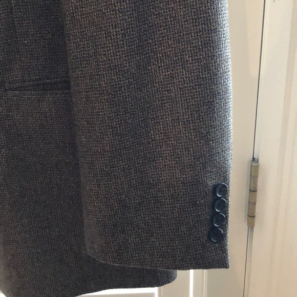 Hickey freeman sport coat green/brown 44R - Picture 3 of 6